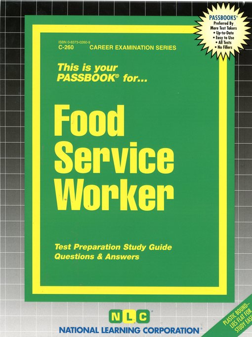 Title details for Food Service Worker by National Learning Corporation - Available